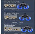 New Wheels Roller Domestic Abdominal Exerciser, Automatic Rebound Aabdominal Wheel, Ab Roller Wheel Exercise Equipment. 