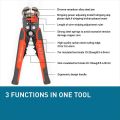 Automatic Wire Cutter 5 in 1, and Self Adjusting Wire Striper | Cutter | Crimper, 8 Inch Multi Pliers For Electrical Tools Pliers. 