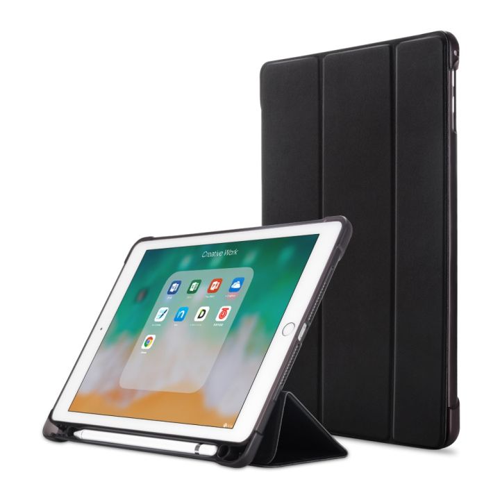 For iPad Air1/Air2 9.7 inch-iPad 6th/5th Generation Case with Pencil Holder - [Full Body Protection + Auto Wake/Sleep]