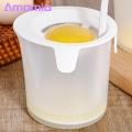 Water Pour Turn Egg Beater Efficient Silent Fluffy Whisk Manual Egg Beater Easy to Clean Separate Egg Whites Ideal for Southeast Asian Buyers. 