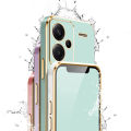 Luxury Plating Case For Xiaomi Redmi Note 13 Pro Plus 5G Silicone Phone Cover For Redmi Note 13 Pro 4G Note13 Pro+ Case. 