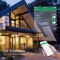 Touch Switch - Smart Switch - Glass Touch Panel - Compatiable with iOS / Android -Compatible with Alexa / Google Assistant - No Hub Required - Black / 1 gang. 