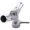 TWEXQNY Aluminium Ene Radiator Filler Neck Coolant Thermostat Housing Water Pipe for Toyota Yaris Belta Vios Vitz 1650221080 16502-21060. 