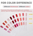 KWEEN PRO 15ML Gel Polish Nude Pink pastel Color Series Nail Art DIY Semi Permanent Soak Off UV Gel Manicure Polish Varnish Fine quality Professional Gel polish. 