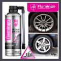 Flamingo Tire Liquid Sealant - Instant Puncture Repair  & Tire Inflator  – 450 ml. 