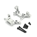 Metal Front and Rear Shock Towers for MJX H16 16207 16208 16209 16210 1/16 RC Car Upgrade Replacement Parts Gold. 