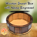 Wooden Sweets Box, Jwelery box, wood. 