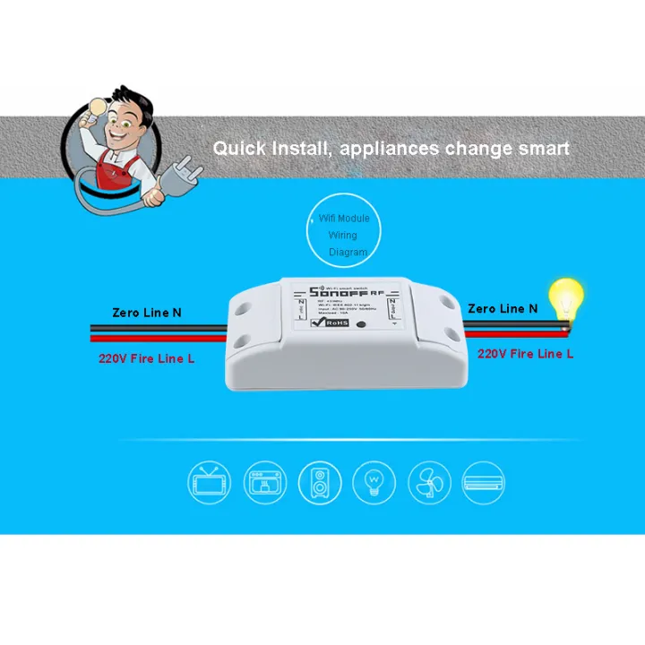 WiFi%20Wireless%20Intelligent%20433Mhz%20Switch%20Module%20Socket%20for%20DIY%20Home%20For%20Sonoff%20RF%20Professional%20safety%20design%20-%20Image%209