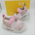 Kids Sport Sandals Adjustable Soft Sole Summer Shoes Pink. 