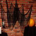 Halloween Black Creepy Cloth, Spooky Halloween Decoration, Home Decor, Gauze 76cmx183cm. 