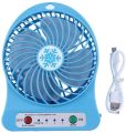 Charging FAN Mini Portable USB Chargeable Air Cooler Desktop Handheld Air Conditioner 3-Steps Speed Level Free Rechargeable Battery and Charging Cable. 
