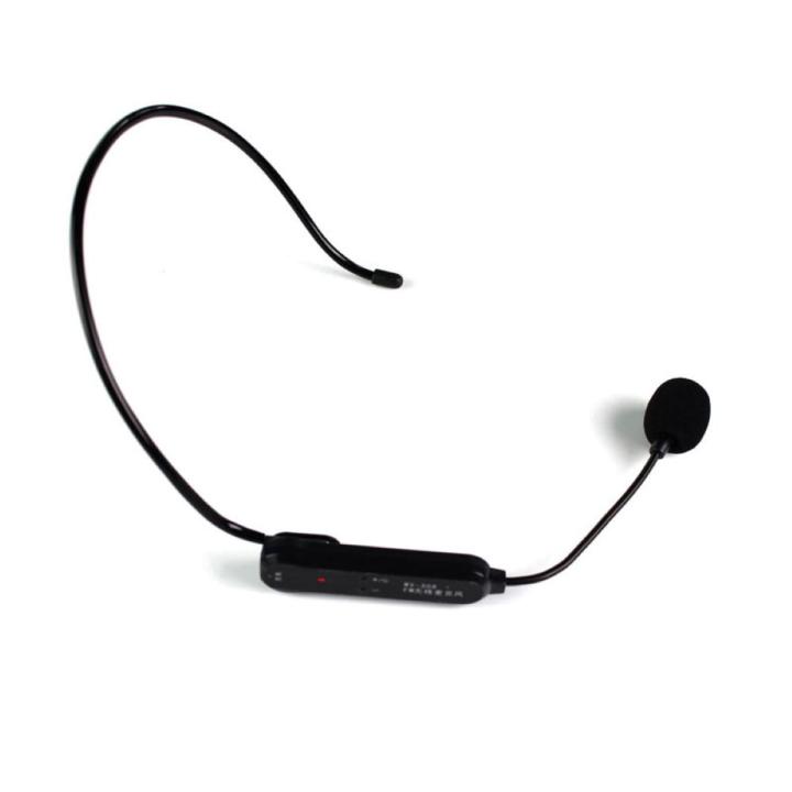 3.5mm Wired Headset Microphone Headworn Mic for Voice Amplifier Loudspeaker