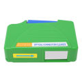 Optical Fiber Connector Cleaner, Fiber Optic Cleaning Box ABS Long Service Life for SC FC ST LC. 