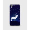 Huawei Honor Holly 3 Cover 3d Hard case  White Deer Print - 1cover2482. 