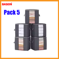 Storage Bags for Clothes – High Quality Large Size Zipper Storage Bag for Clothes, Bedding, Blankets, Seasonal Storage & Travel – Durable, Foldable Organizer for Home & Closet. 