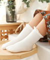 Stretch Elastic Lace Trim | Soft & Frilly Lace for Socks, Curtains & DIY Crafts. 