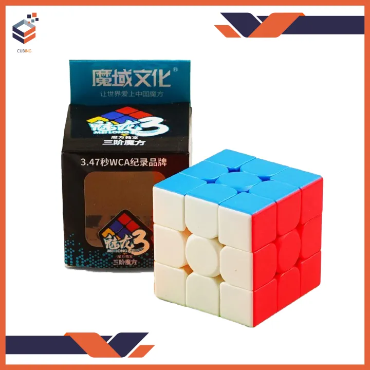 Rubiks%20Cube%203x3%20Moyu%20Orignal%20Stickerless%20professional%20for%20Speed%20Cubing%20very%20Smooth%20pre%20lubeicated%20-%20Image%202