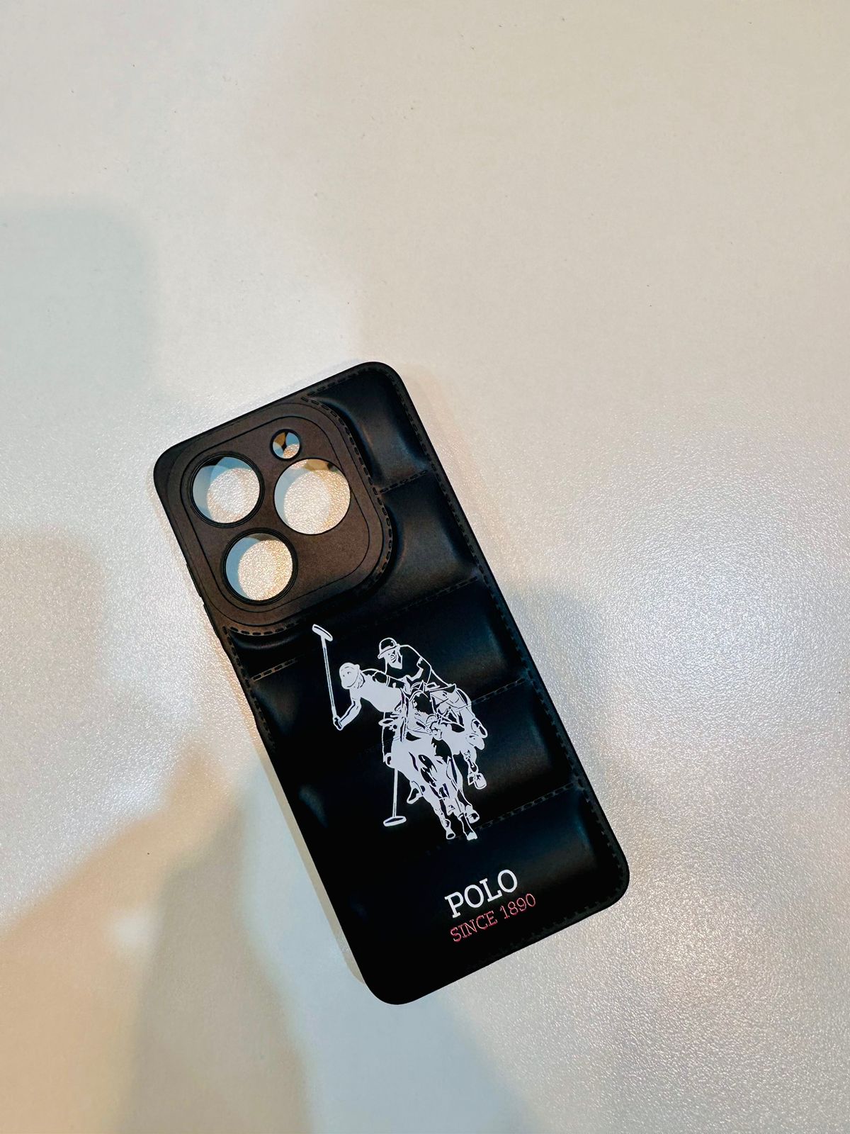 Lahore Mobile Case for Tecno Pop 8 Back Covers - Premium Soft Silicon Puffer Case - New Elegant Designs 5