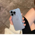 【EmotionaE】Luxury Transparent Soft Acrylic Phone Case For iPhone 15 14 13 12 11 Pro Max XS X XR 7 8 Plus Mini Shockproof Protective Cover. 