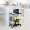 Microwave Cart Stand Kitchen Baker's Rack Utility Storage Shelf Microwave Stand. 