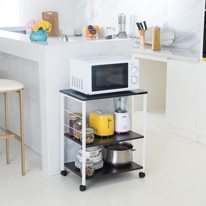 Microwave%20Cart%20Stand%20Kitchen%20Baker's%20Rack%20Utility%20Storage%20Shelf%20Microwave%20Stand%20-%20Image%202