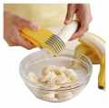 Banana Slicer Fruit Slicing Tool Banana Cutter Banana Chopper Food Prep Tool for Bananas-Ergonomic Banana Slicer. 