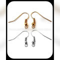 Silver Earring Hooks Base for Jewelry Making 50/Pcs SILVER. 