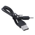 USB Cable 2.0 mm DC Charger for Nokia 6280 E65 N73 N80 N95 50cm 2pc. 