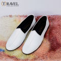 Travel Collection - Nagra shoes - Arabic khussa for men - White Color. 