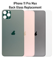 Apple IPhone 11 Pro Max Back Glass Replacement , Back Panel for IPhone 11 Pro Max ( Not Protector). 