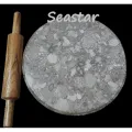 Marble Chakla with wooden belan/Marble Roti Maker/Marble cutting board/Marble Board with rolling pin/Marble round cheese serving board / Gift for girls. 