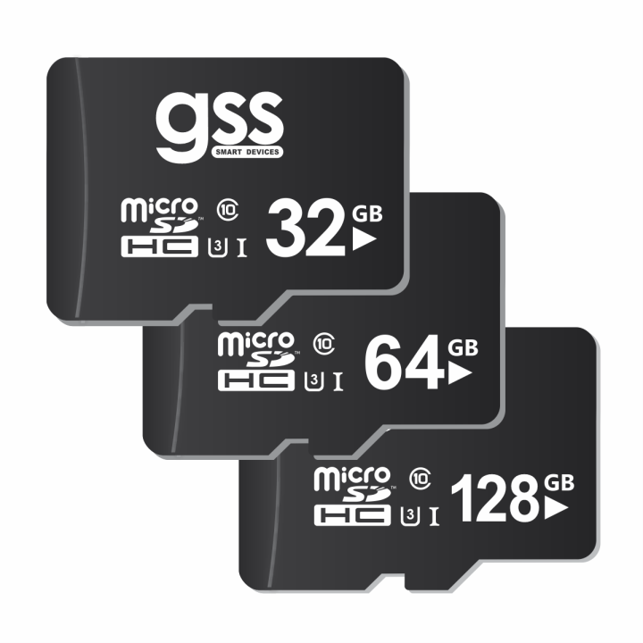 GSS Micro SD HC Card - Memory Card - 32GB - 64GB -128Gb High Endurance