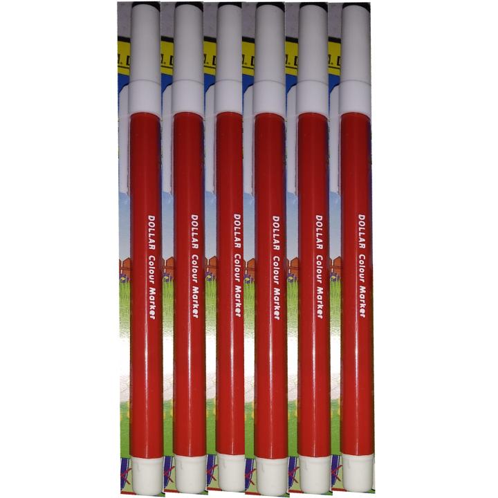 Dollar%20Fibre%20Tip%20Marker%20/%20Color%20Marker%20Pen%20%20(6%20Pcs)%20-%20Image%202