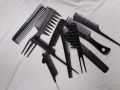 "10 Pcs/Lot Kids Anti-Static Hair Brush & Comb Set - Perfect for Children's Hairstyles, Tangle-Free, Gentle Detangling, and Styling Tools". 