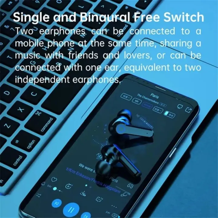 M19%20TWS%20Bluetooth%205.1%20Earbuds%20with%203500mAh%20Charging%20Box,%20Waterproof,%20Sports%20Earphones%20with%20Microphone%20-%20Image%204