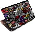 Band Names Vinyl Laptop back cover skin 12 13 14 15.6 inch for all laptop notebook skin sticker. 