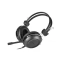 A4Tech HU-35 Headphones - ComfortFit Stereo USB Headset. 