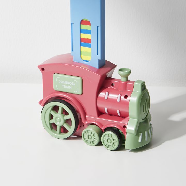 Unbreakable Train Electric Dominoes Train, Unbreakable Train For Kids, Train Toy Stacking ...