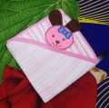 Baby Cap Towel - Baby Hooded Towels - Soft & Smooth Feel - Infant Baby Wrapping Sheets swaddle Towel warm Best Quality Cartoon Super Soft Baby Hooded Towel Swaddle Towel Wrap. 