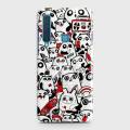 Samsung Galaxy A9 Star Pro Cover Case PANDA WITH HAPPY MOOD Hard Cover- Design 12. 