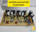 200 watts stereo RMS amplifier NPN and PNP complete board. 