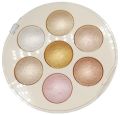 Professional Shiny 3D Makeup Blusher 7 in 1 Highlighter Palette Kit. 