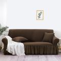 Free Delivery-customize cover Turkish sofa cover for 3 seater, 5 seater , 6 seater and 7 seater sofa cover- All colors. 