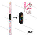 Disney The Aristocats children's watches cartoon character Marie Cat LED Waterproof Electronic Sports Bracelet Watch kids gifts. 