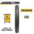 DEFENDER 2.50-17 (Rear Wheel) - 70CC Motorcycle Tyre Tube Set DARSON TYRES. 