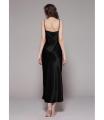 Korean Satin Silk Cami sleepwear, night dress, ladies nighty, ladies night dress, silk nighties, satin nightwear, nighty for honeymoon, hot nighty,camisole,cami and short set (Black). 