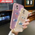 JIUMOO For vivo V20 Case Plating Side Edge Square New Design Phone Cases Nice Face Pattern Silicone Casing Full Back Cover Camera Protect Shockproof Softcase. 