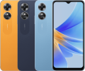 [Official Approved] A17 (CPH2477) - 6.52" HD+ Display - 50MP AI Camera - 6GB RAM + 128GB ROM - Dual Sim - Support Side Fingerprint Unlock and Face Unlock (Phone & Box Only, NON WARRANTY, No Accessories and No Charger) - Multi Color. 