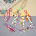 Keychain for Women Girls Keychains Cute Resin Beads Key Chain Keychain Charms Car Key Ring Pendant for Bag Handbag Purse Decoration Mother's Day Gift. 