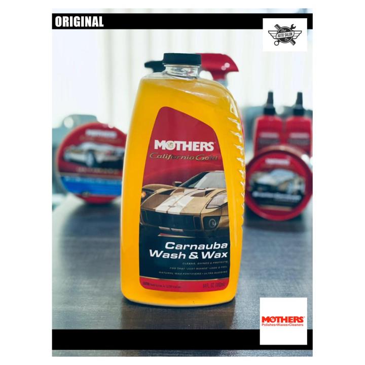 Mothers California Gold Carnauba Wash & Wax For Cars 2L